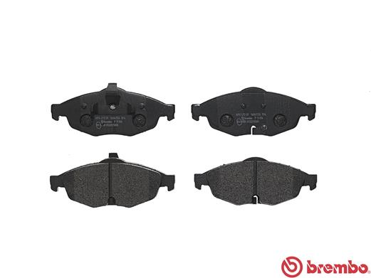 Brake Pad Set, disc brake - P 11 016 BREMBO