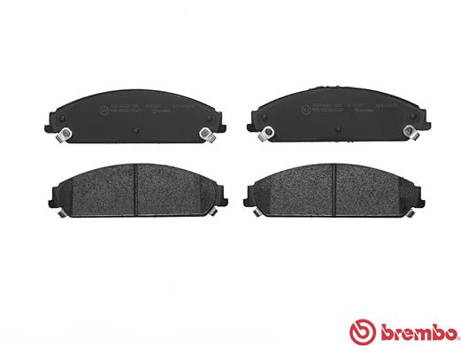 Brake Pad Set, disc brake - P 11 017 BREMBO