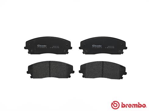 Brake Pad Set, disc brake - P 11 019 BREMBO