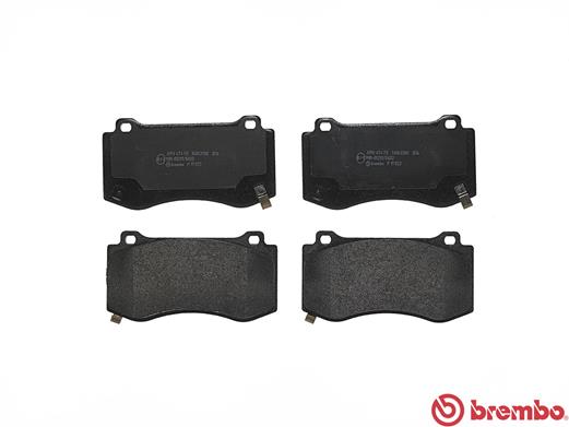 Brake Pad Set, disc brake - P 11 023 BREMBO