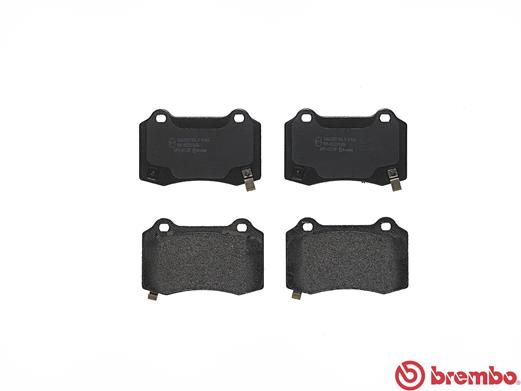 Brake Pad Set, disc brake - P 11 024 BREMBO