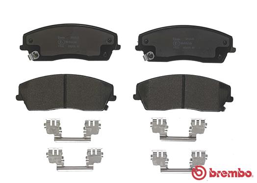 Brake Pad Set, disc brake - P 11 041 BREMBO