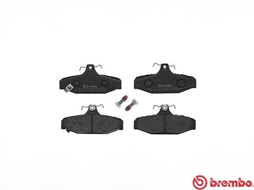 Brake Pad Set, disc brake - P 15 004 BREMBO