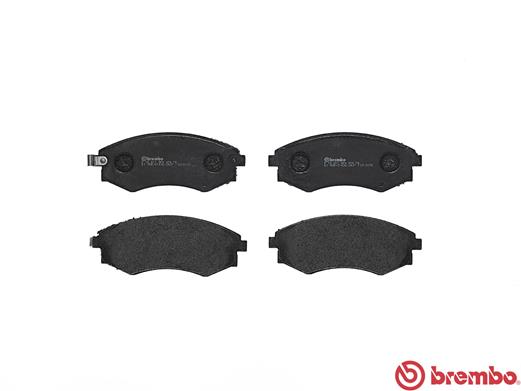 stabdžių trinkelių rinkinys, diskinis stabdys - P 15 011 BREMBO