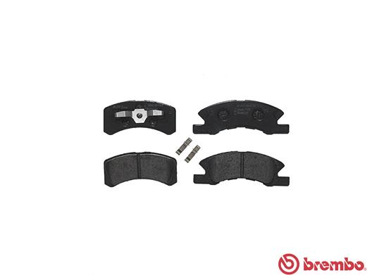 Brake Pad Set, disc brake - P 16 011 BREMBO