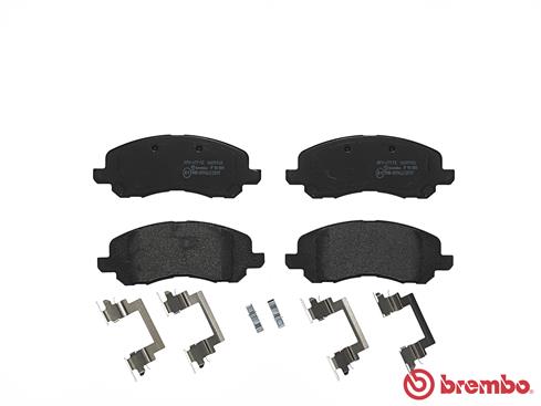 Brake Pad Set, disc brake - P 18 001 BREMBO