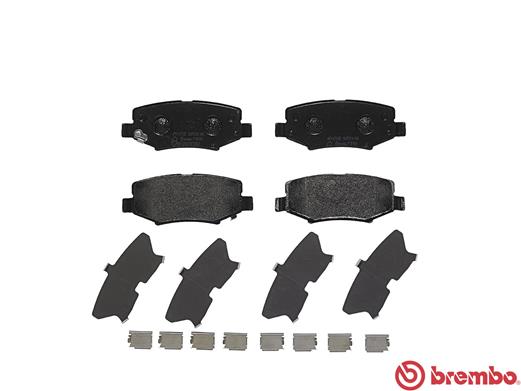 Brake Pad Set, disc brake - P 18 024 BREMBO