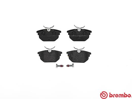 Brake Pad Set, disc brake - P 23 026 BREMBO