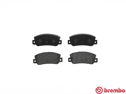 Brake Pad Set, disc brake - P 23 032 BREMBO