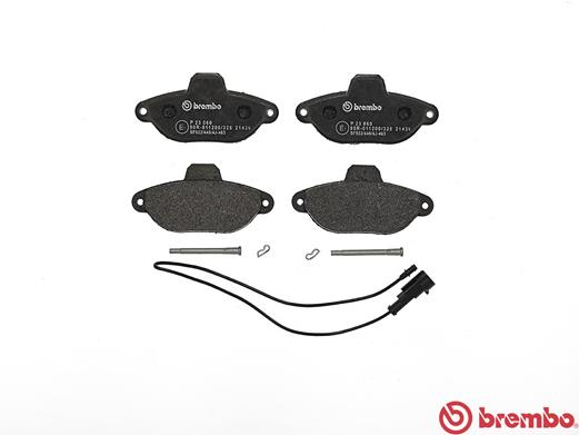 Brake Pad Set, disc brake - P 23 060 BREMBO