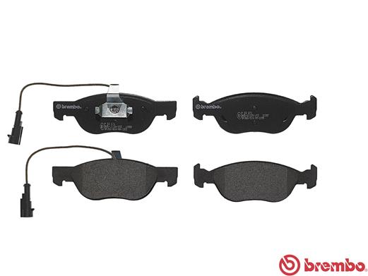 Brake Pad Set, disc brake - P 23 071 BREMBO