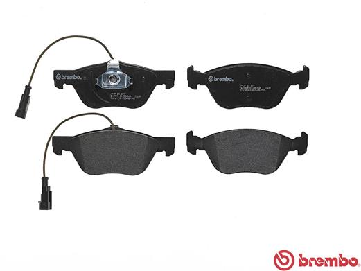 Kit pastiglie freno, Freno a disco - P 23 077 BREMBO
