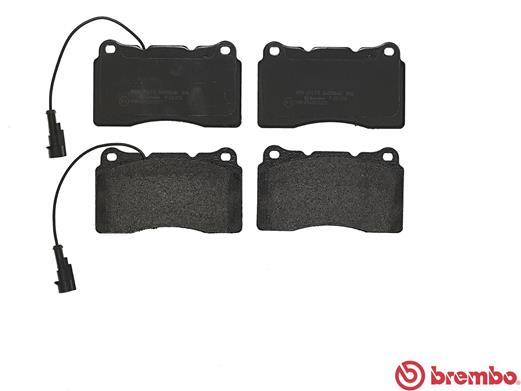 Brake Pad Set, disc brake - P 23 078 BREMBO