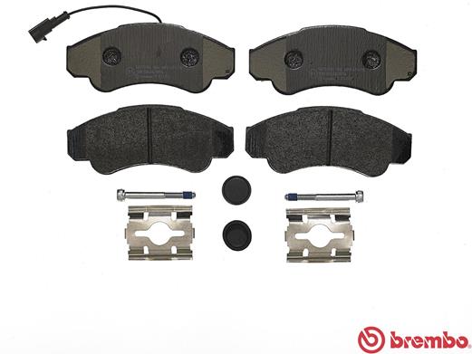 Brake Pad Set, disc brake - P 23 092 BREMBO