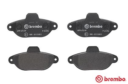 Brake Pad Set, disc brake - P 23 096 BREMBO