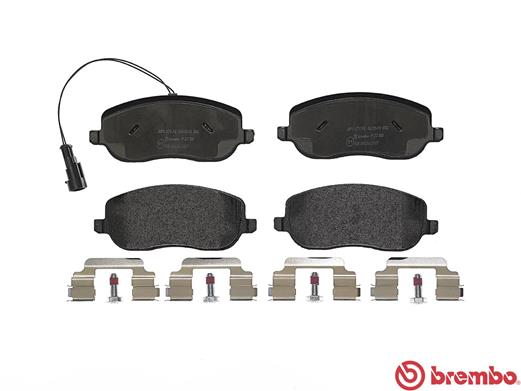 Brake Pad Set, disc brake - P 23 100 BREMBO