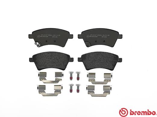 Kit pastiglie freno, Freno a disco - P 23 105 BREMBO