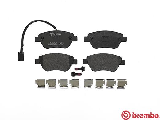 Brake Pad Set, disc brake - P 23 108 BREMBO