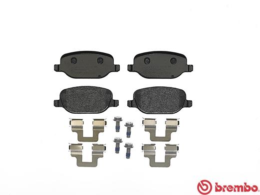 Brake Pad Set, disc brake - P 23 109 BREMBO
