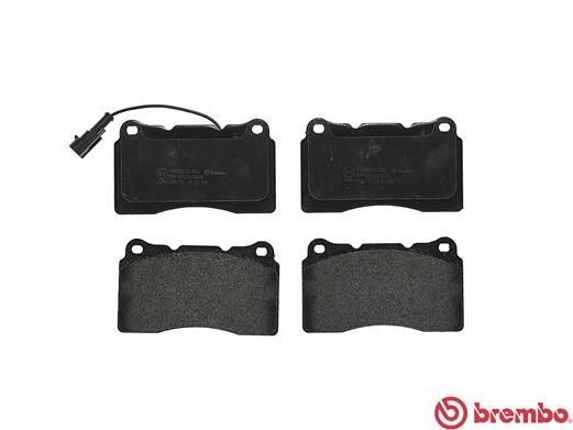 Brake Pad Set, disc brake - P 23 115 BREMBO