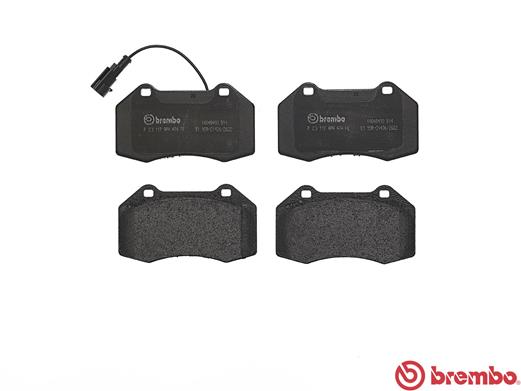 Kit pastiglie freno, Freno a disco - P 23 117 BREMBO
