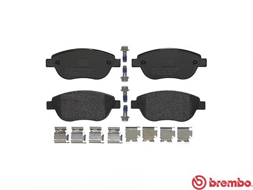 Brake Pad Set, disc brake - P 23 119 BREMBO