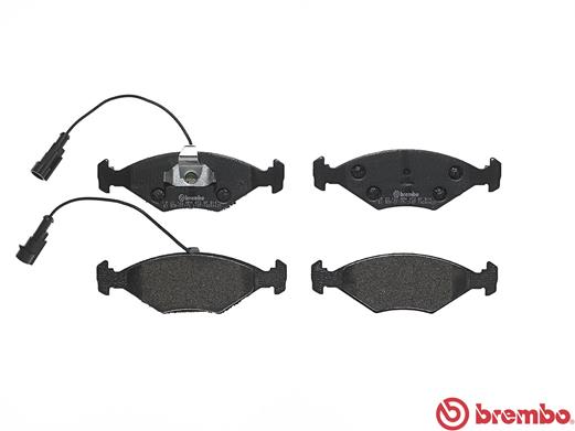 Brake Pad Set, disc brake - P 23 122 BREMBO