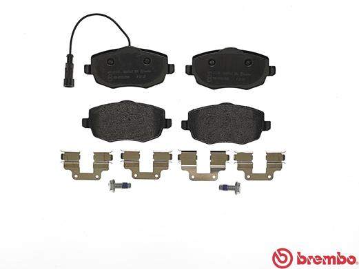 Brake Pad Set, disc brake - P 23 127 BREMBO