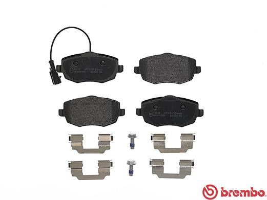 Brake Pad Set, disc brake - P 23 128 BREMBO