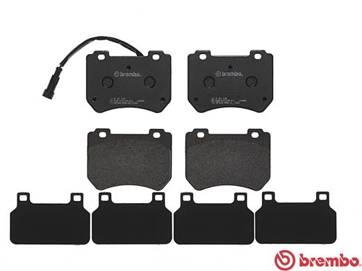 Brake Pad Set, disc brake - P 23 129 BREMBO