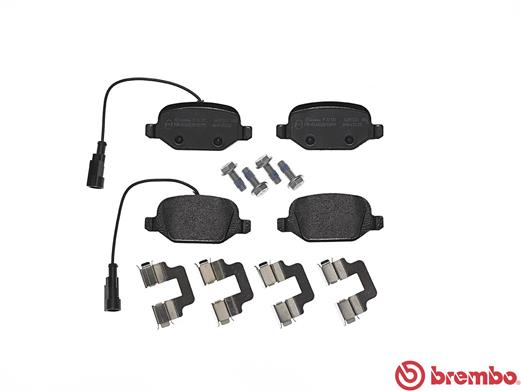 Brake Pad Set, disc brake - P 23 131 BREMBO