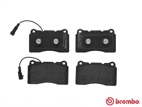 stabdžių trinkelių rinkinys, diskinis stabdys - P 23 134 BREMBO