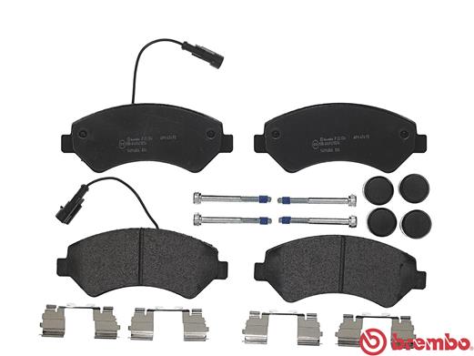 Brake Pad Set, disc brake - P 23 136 BREMBO