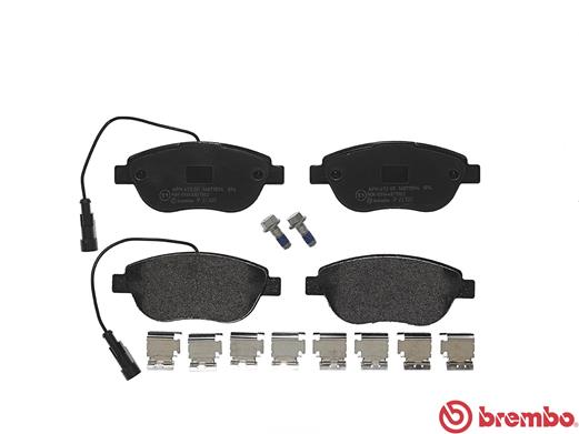 Brake Pad Set, disc brake - P 23 137 BREMBO