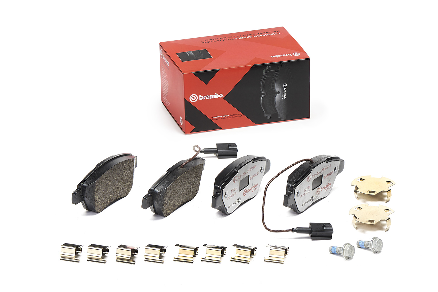 Brake Pad Set, disc brake - P 23 141X BREMBO