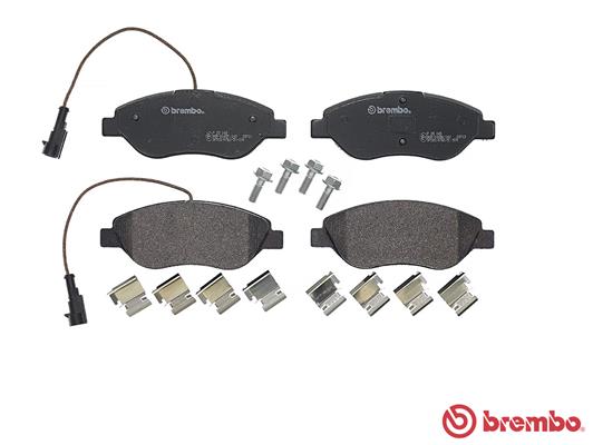 Brake Pad Set, disc brake - P 23 145 BREMBO