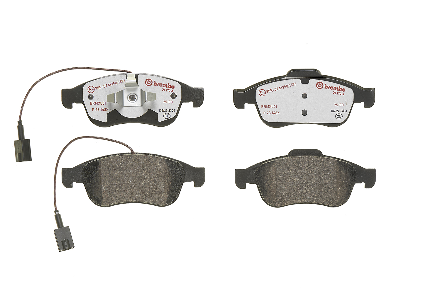 Kit pastiglie freno, Freno a disco - P 23 148X BREMBO