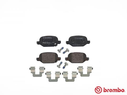 Brake Pad Set, disc brake - P 23 151 BREMBO