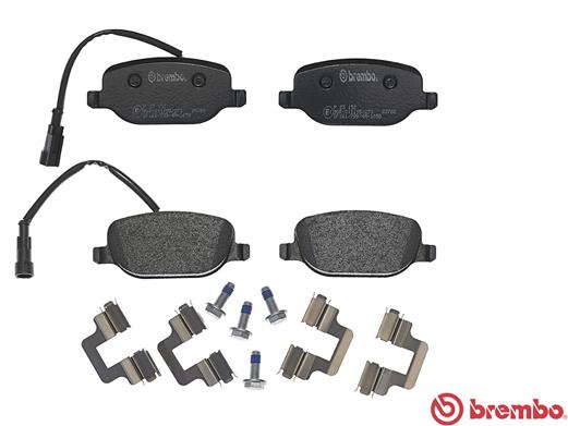 Brake Pad Set, disc brake - P 23 152 BREMBO
