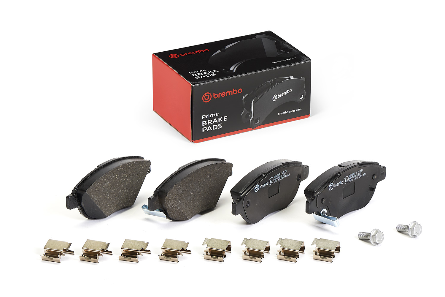 stabdžių trinkelių rinkinys, diskinis stabdys - P 23 153 BREMBO