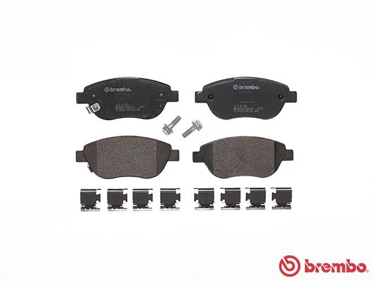 Brake Pad Set, disc brake - P 23 153 BREMBO
