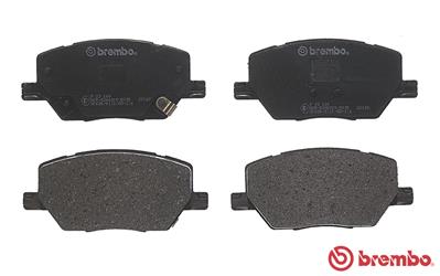 Brake Pad Set, disc brake - P 23 164 BREMBO