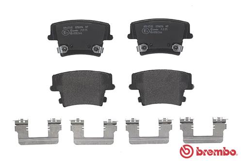 Brake Pad Set, disc brake - P 23 175 BREMBO