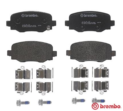 Brake Pad Set, disc brake - P 23 177 BREMBO