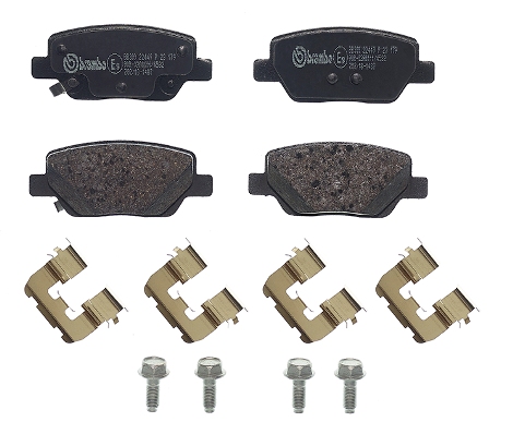 Brake Pad Set, disc brake - P 23 179 BREMBO