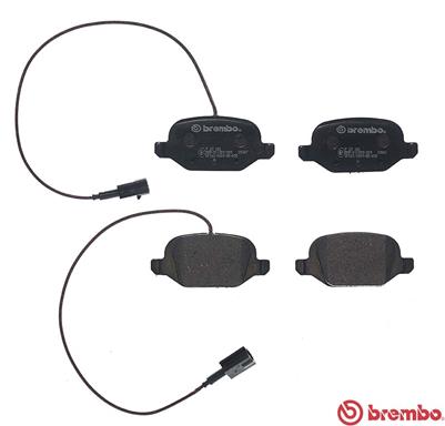 Brake Pad Set, disc brake - P 23 181 BREMBO