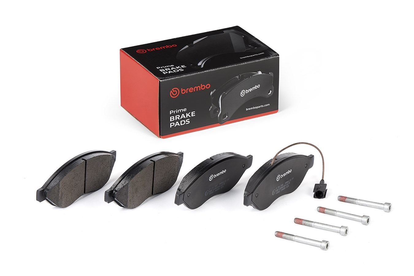 stabdžių trinkelių rinkinys, diskinis stabdys - P 23 200 BREMBO