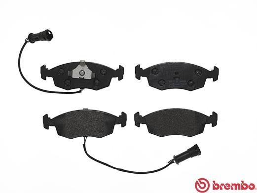 Brake Pad Set, disc brake - P 24 007 BREMBO