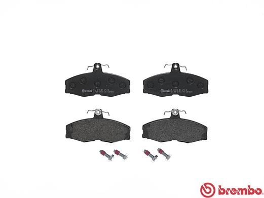 stabdžių trinkelių rinkinys, diskinis stabdys - P 24 013 BREMBO