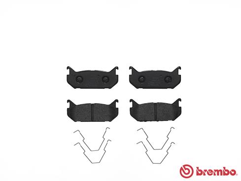 Brake Pad Set, disc brake - P 24 036 BREMBO